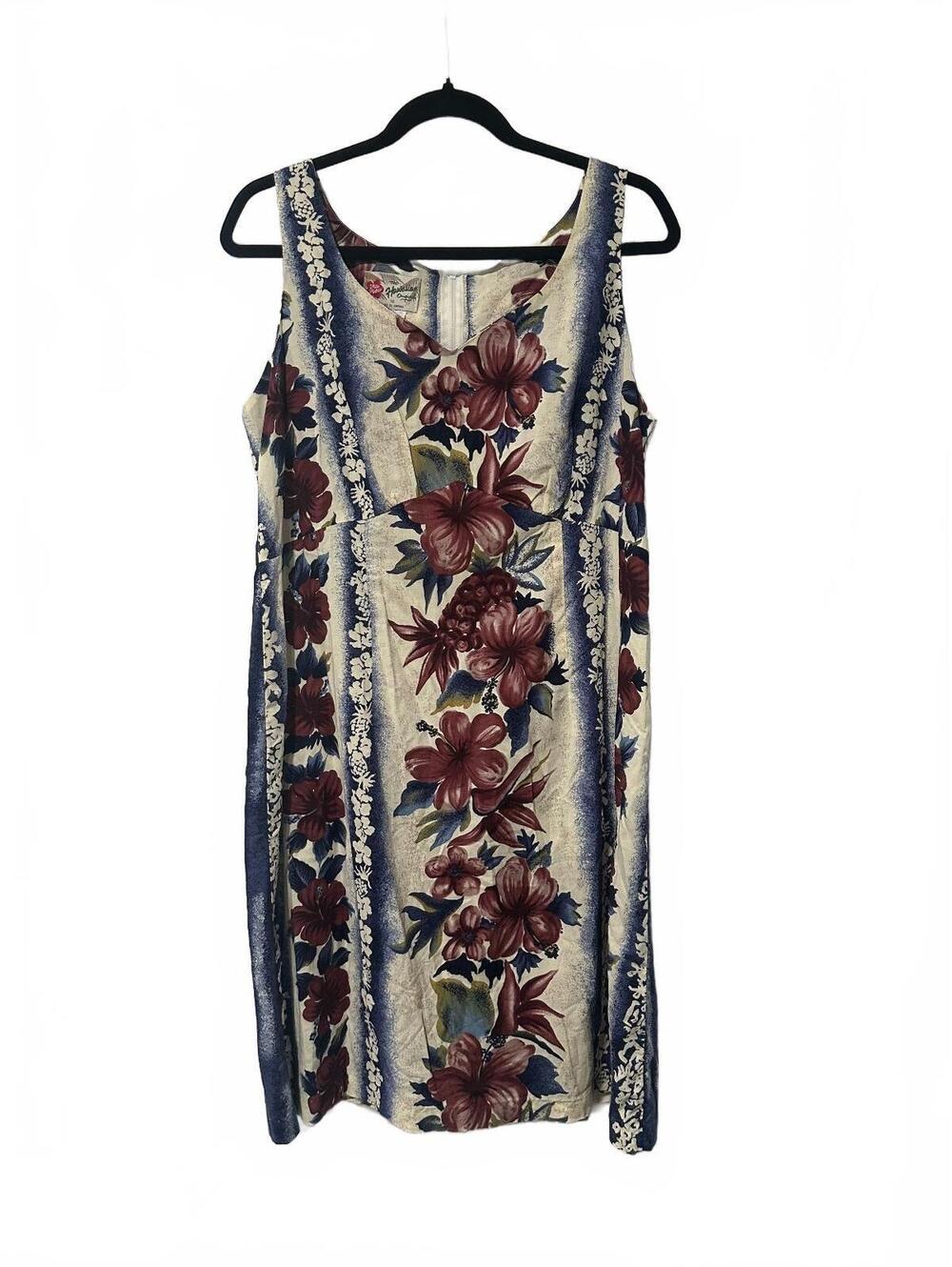 Hilo Hattie The Hawaiian Original floral sleeveless dress